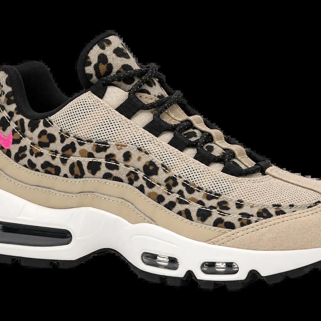 Damen - Sneaker - Premium, Leopardenmuster - Air Max 95 - Braun