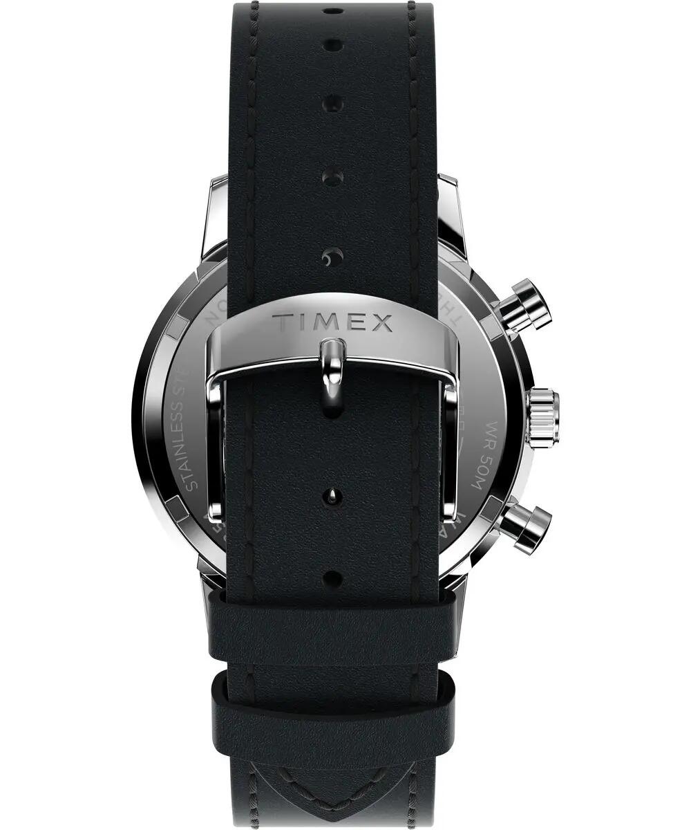 Timex Chronographe Montre Noir/Argent TW2W10300 2/6