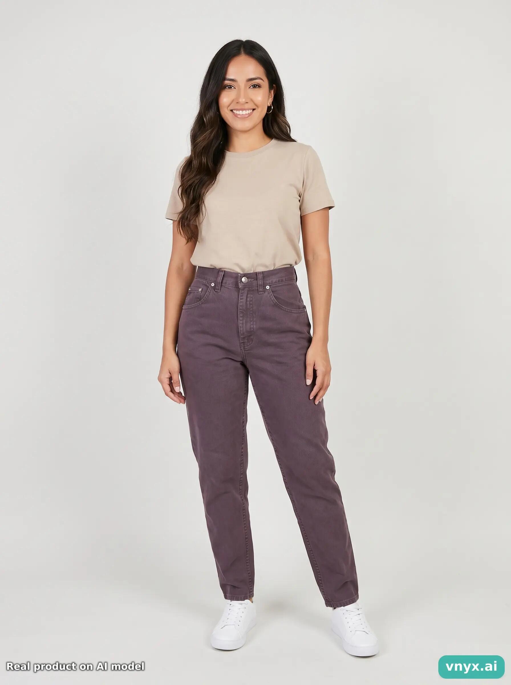 Second Life - Vintage Lee Plum Jeans Women 29 L31 6/6