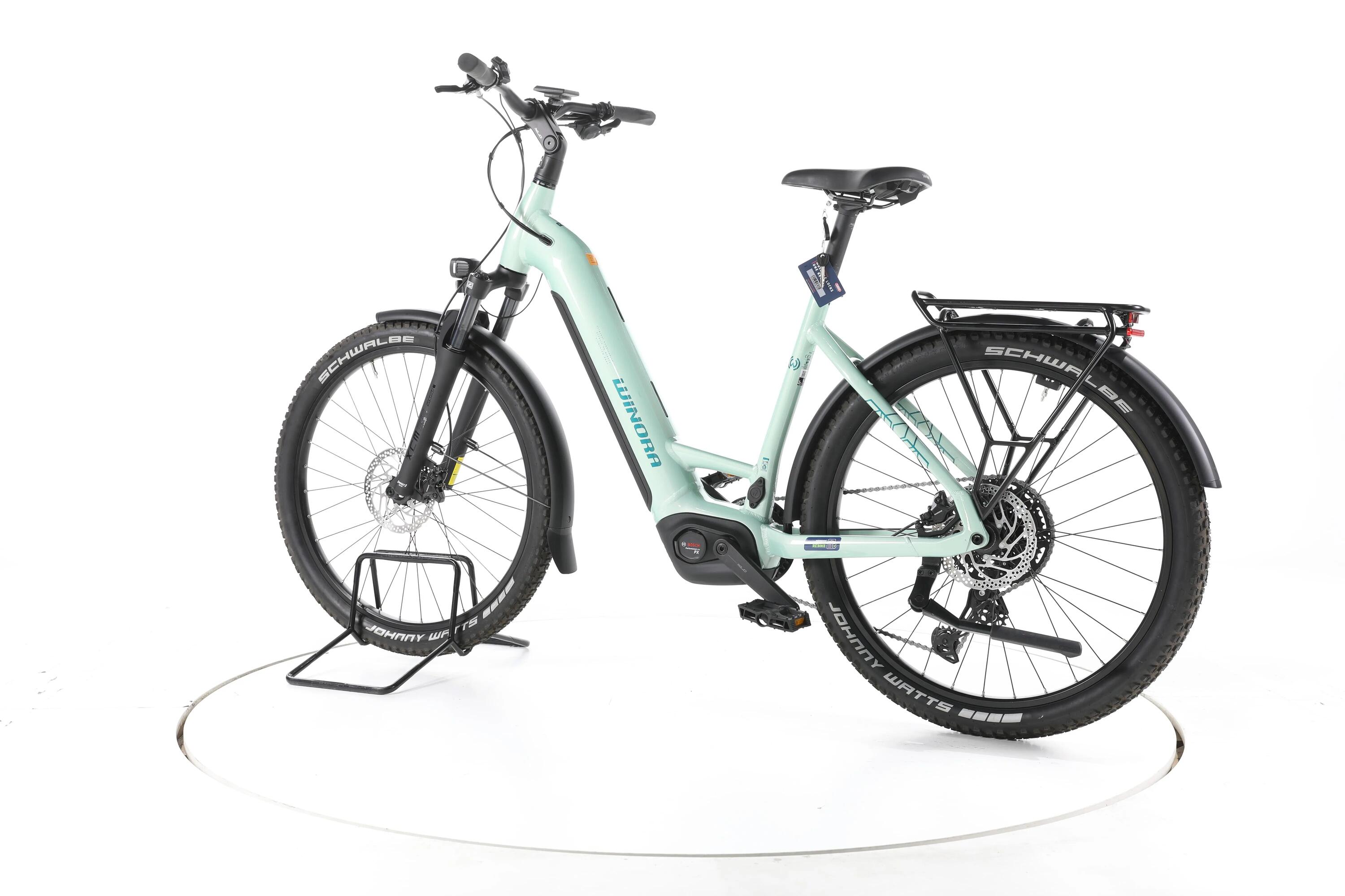 Tweedehands - Winora Yucatan X10 Trekking E-Bike Lage instap 2026 - Zeer goed 7/7