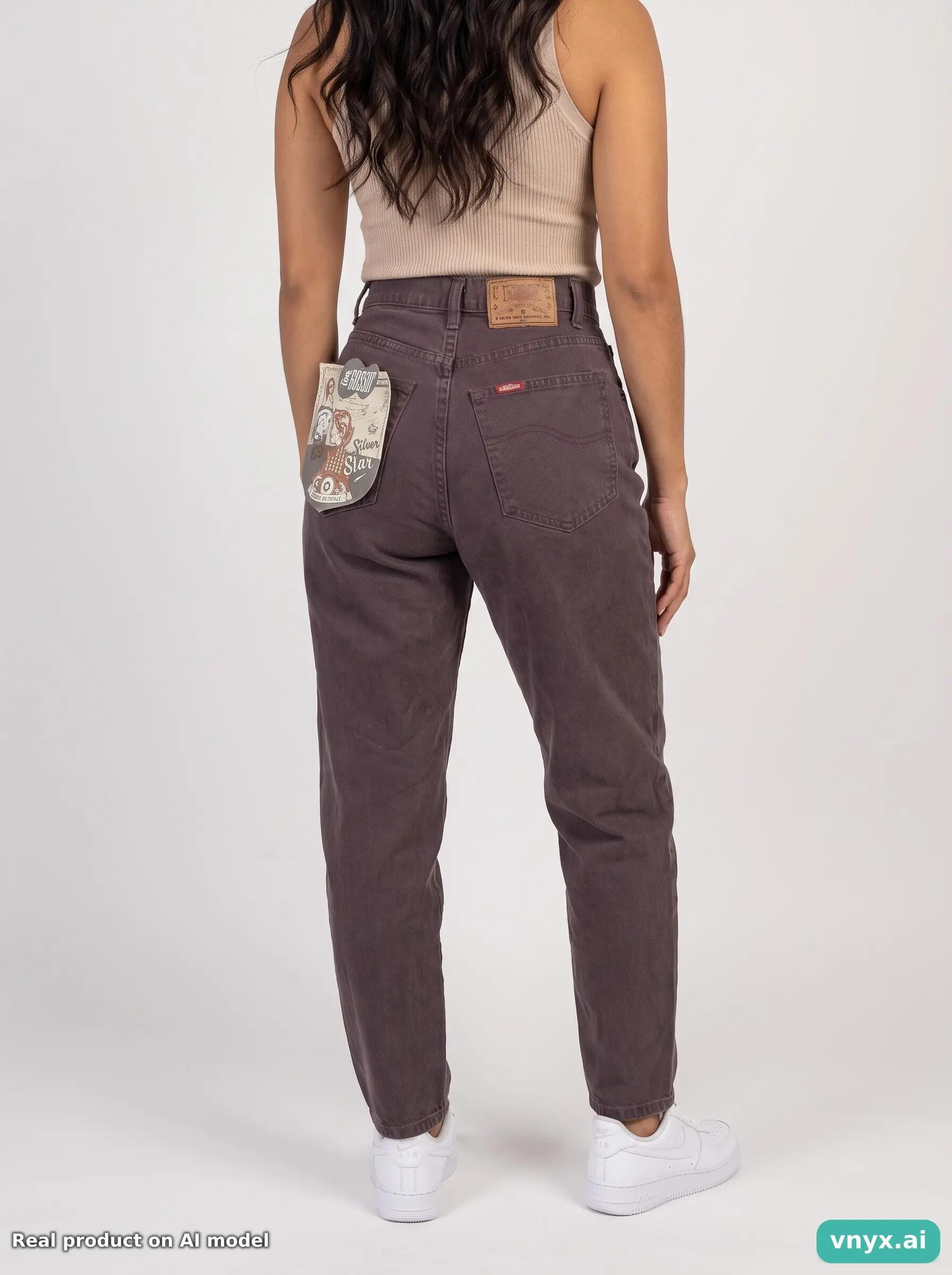 Second Life - Vintage Lee Plum Jeans Women 29 L31 5/6