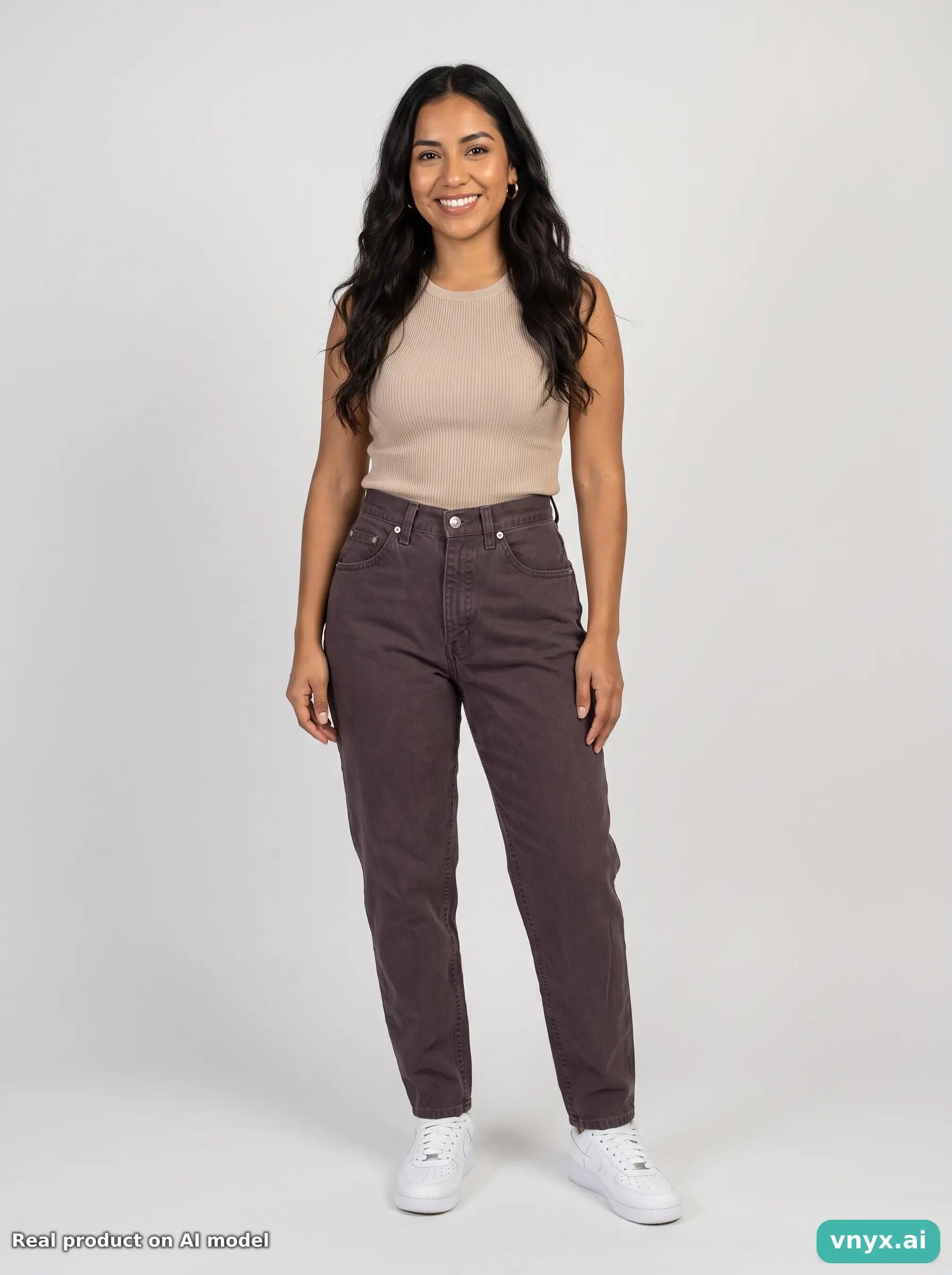 Second Life - Vintage Lee Plum Jeans Women 29 L31 3/6