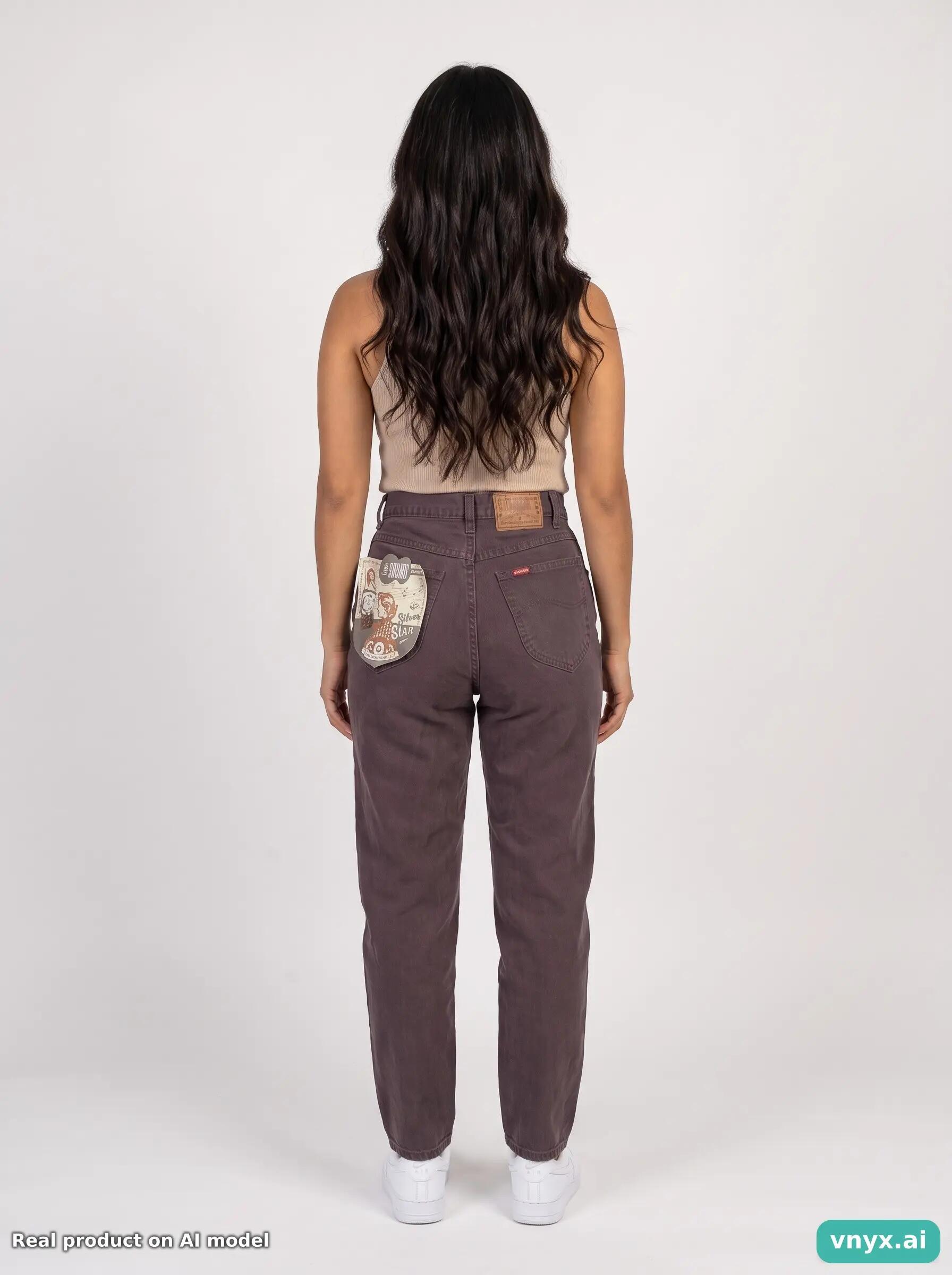 Second Life - Vintage Lee Plum Jeans Women 29 L31 2/6