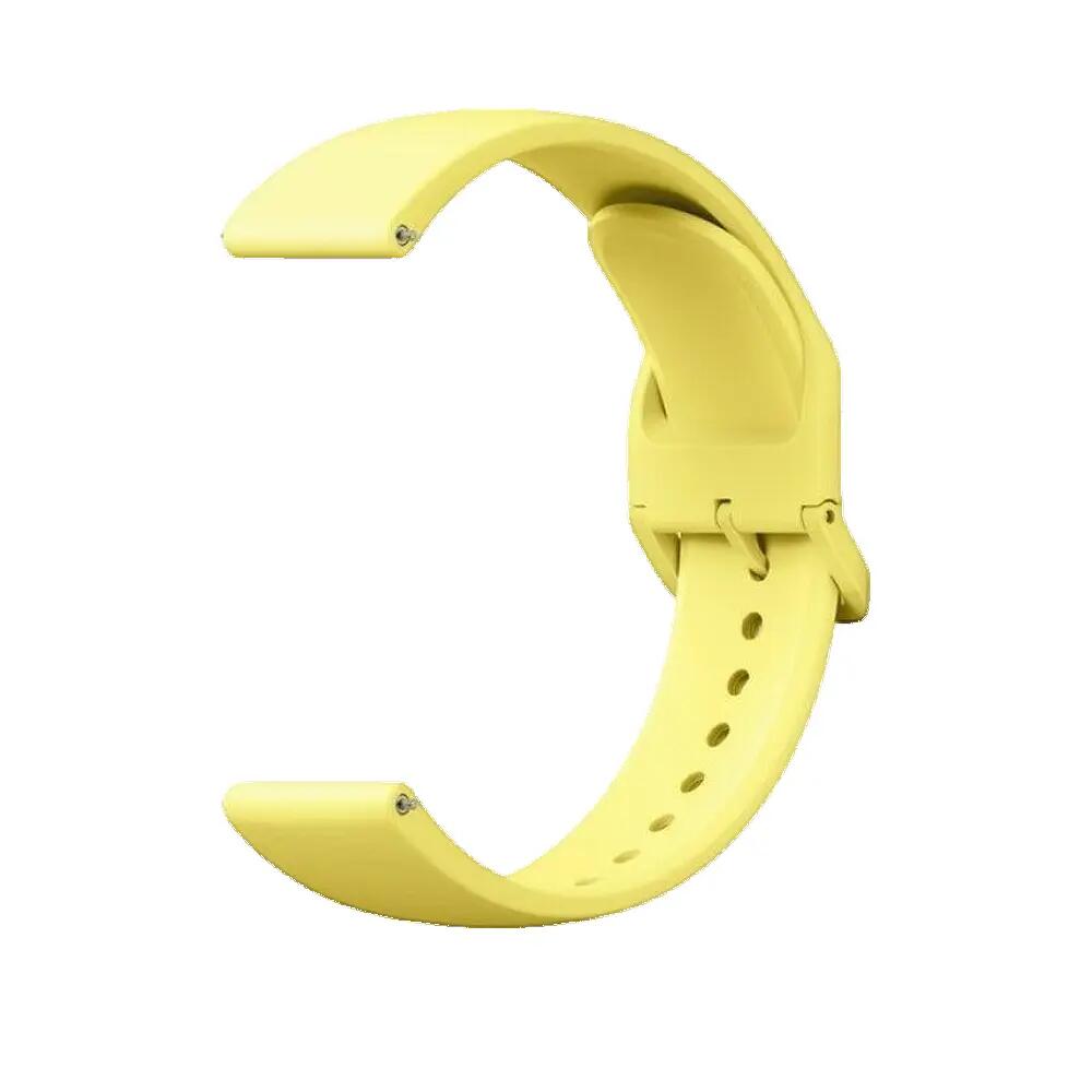 Bracciale Xiaomi TPU giallo limone — 100% silicone 2/3