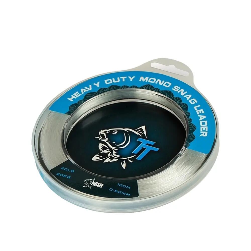 Fil de pesca Nash Snag Leader Monofilament 100m Azul 3/5