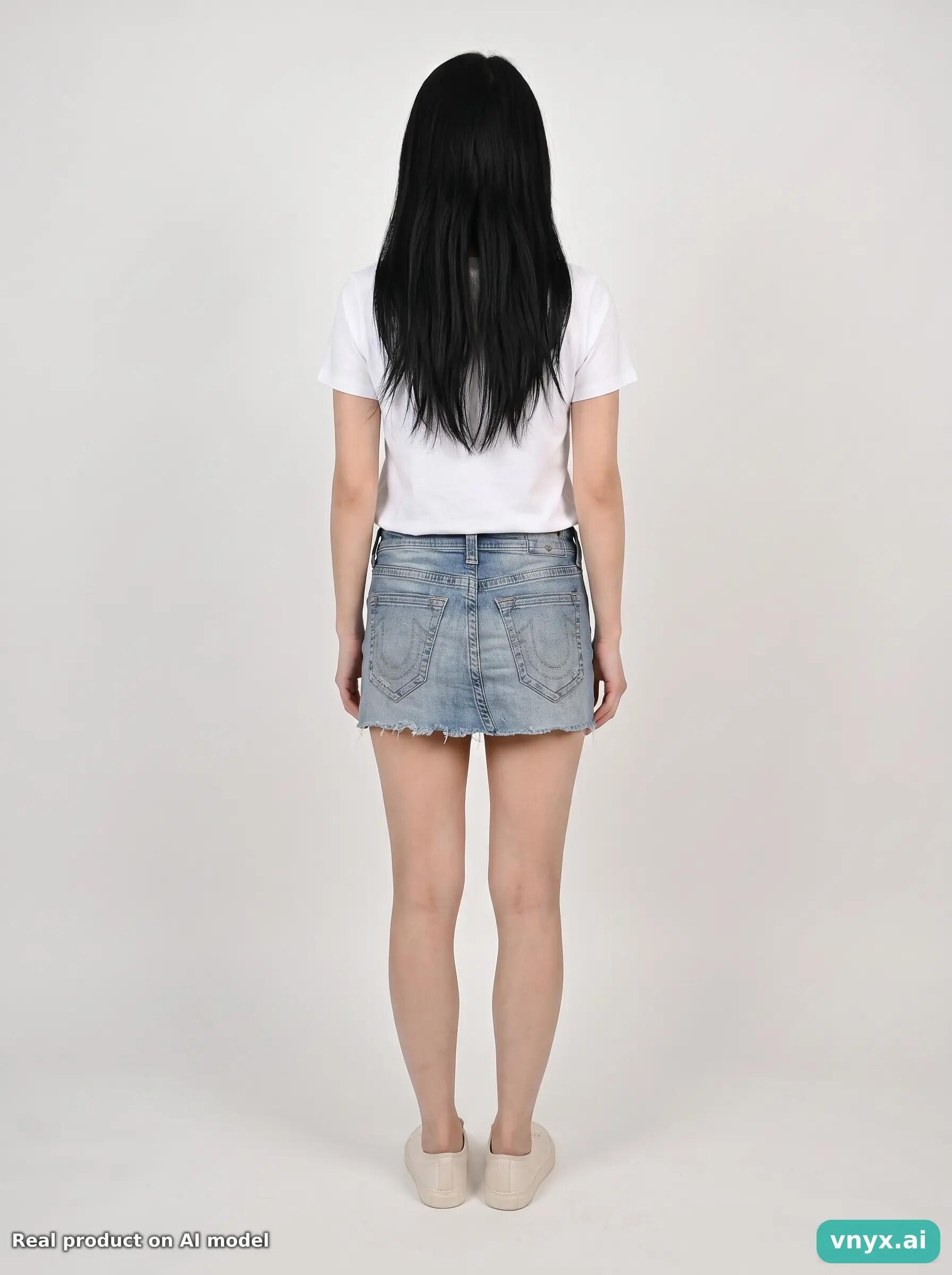 Second Life - True Religion Light Blue Denim Skirt Size 31 4/6