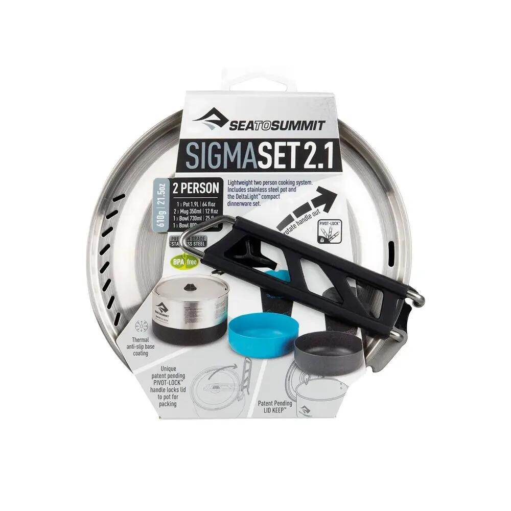 Conjunto de cozinha Sea to Summit Sigma 2.1 Aço inoxidável 2/10