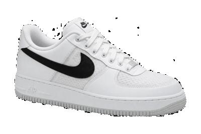 Heren - sneaker - nike air force 1 low - transparant wit zwart