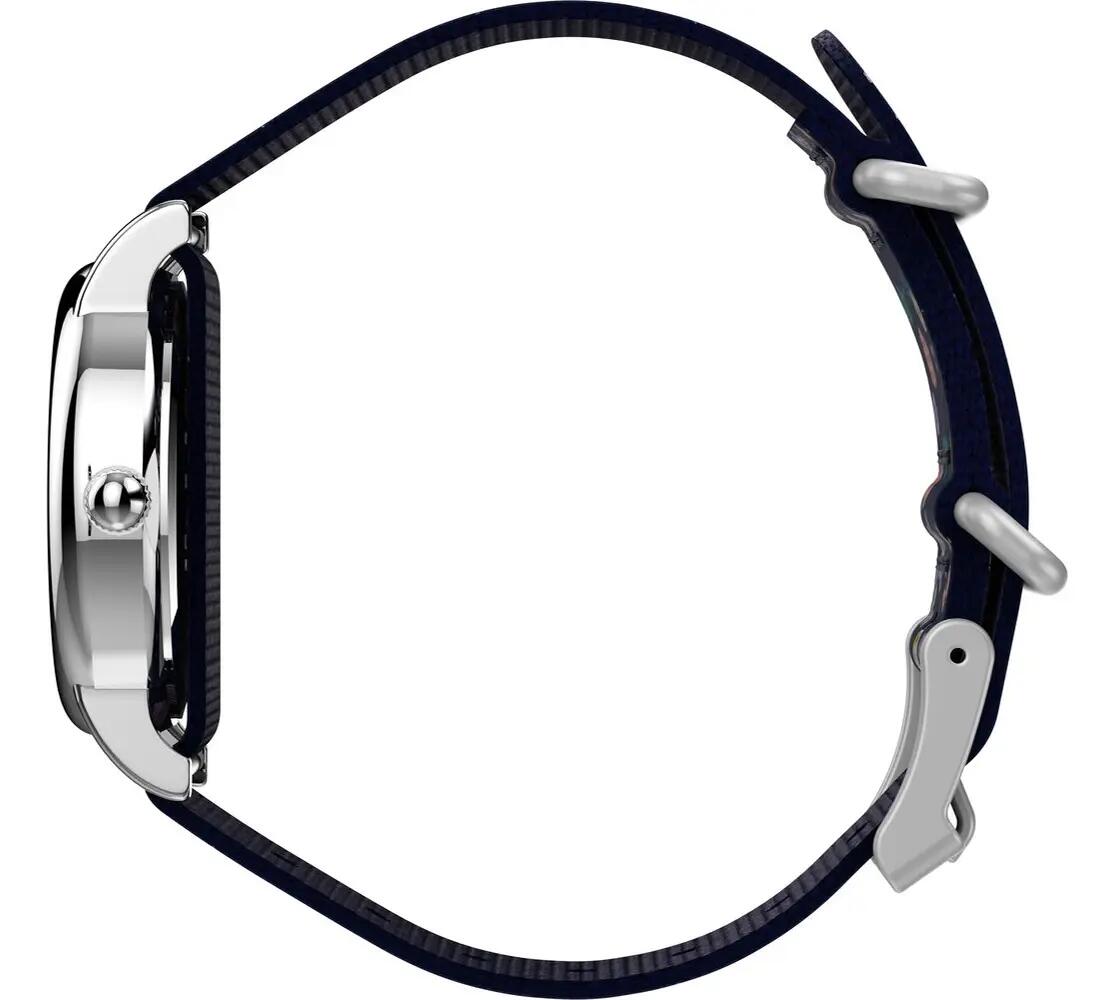 Timex Analog Uhr Blau/weiß TW2V45900 3/4