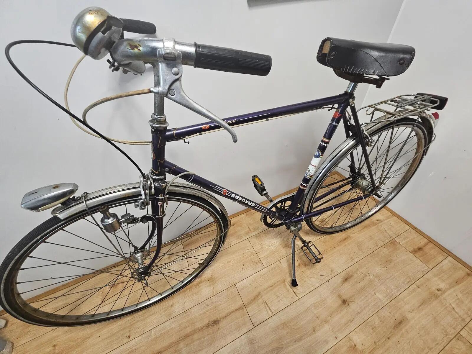 Second Life - Gereviseerd Batavus stadsfiets bike, paars 2/3