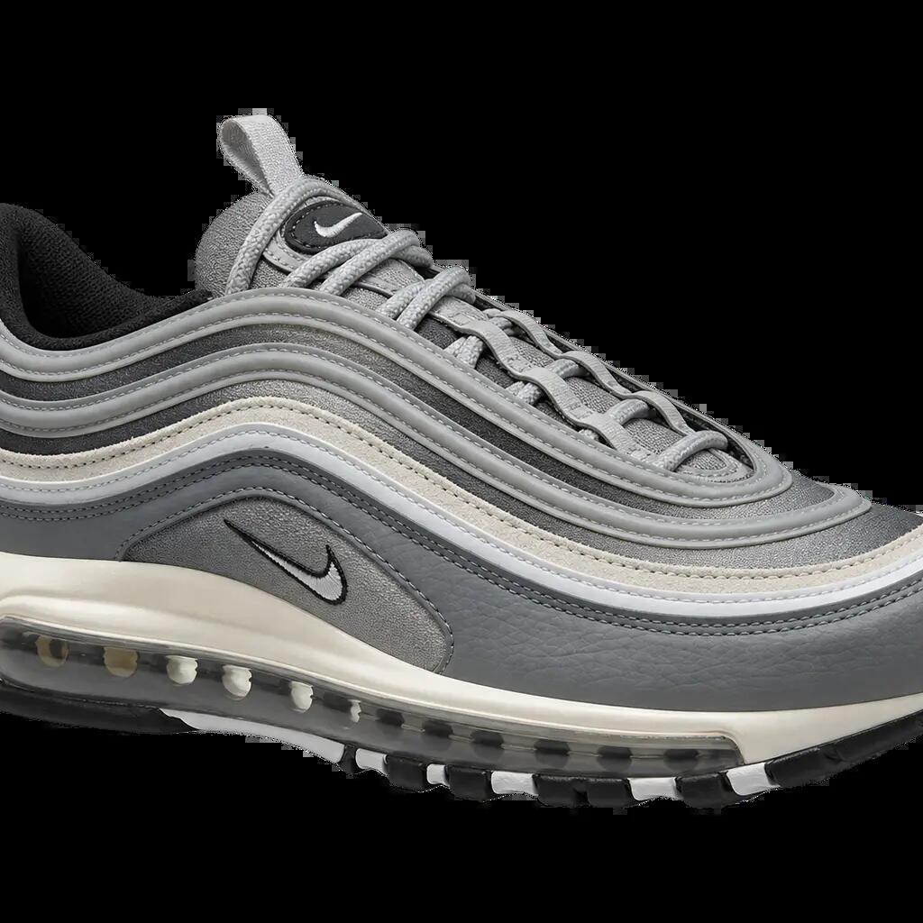 Herren - sneaker - schuhe - schlicht - air max 97 - grau