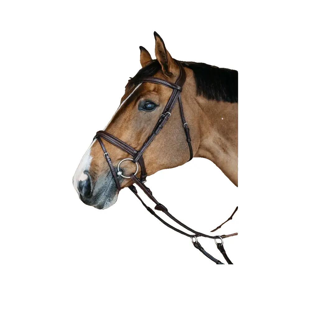 Dyon Braided Bridle — Brown 3/4