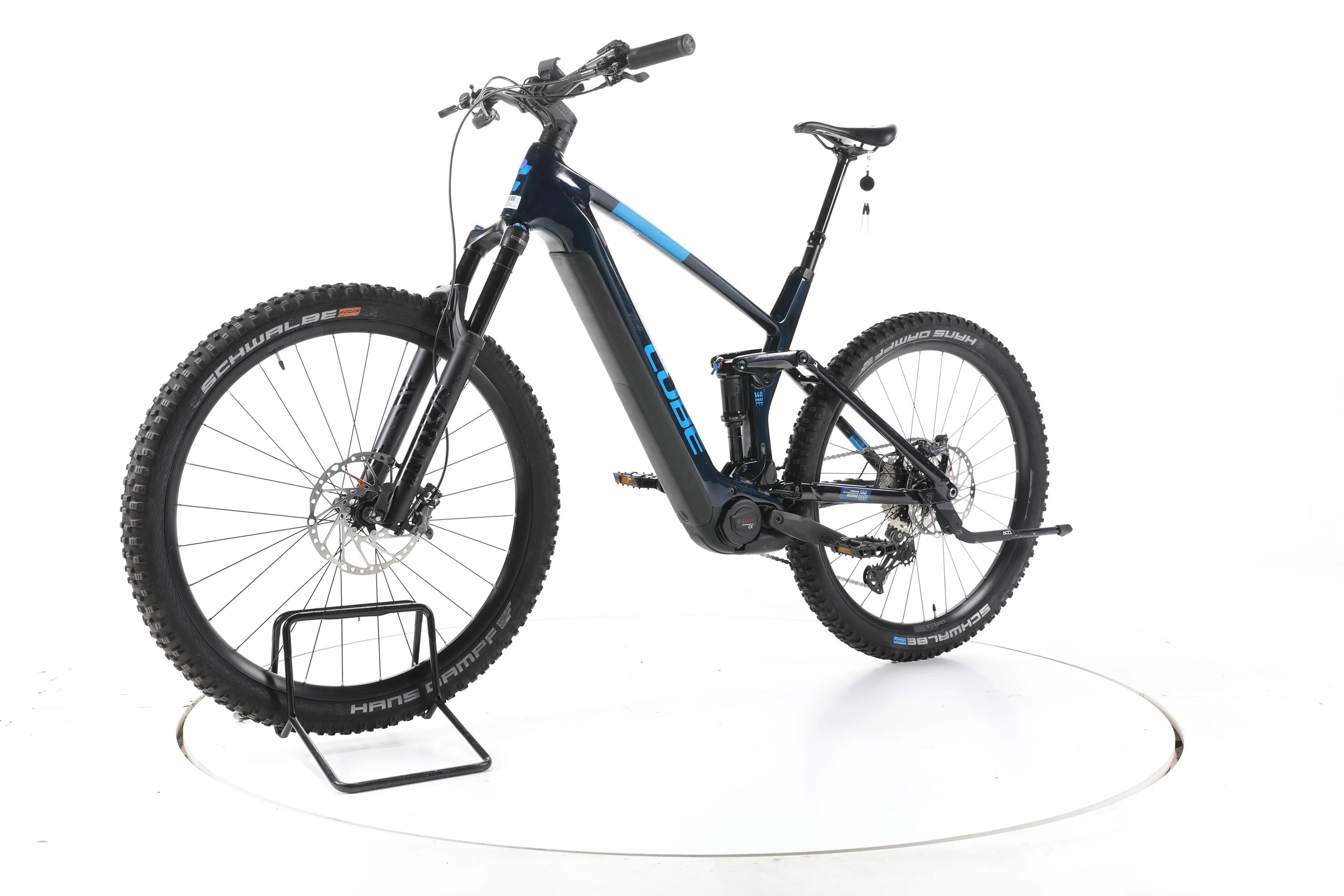 Second Life - Cube Stereo Hybrid 140 HPC SLX E-Bike Fully Carbon - Stan dobry 5/7