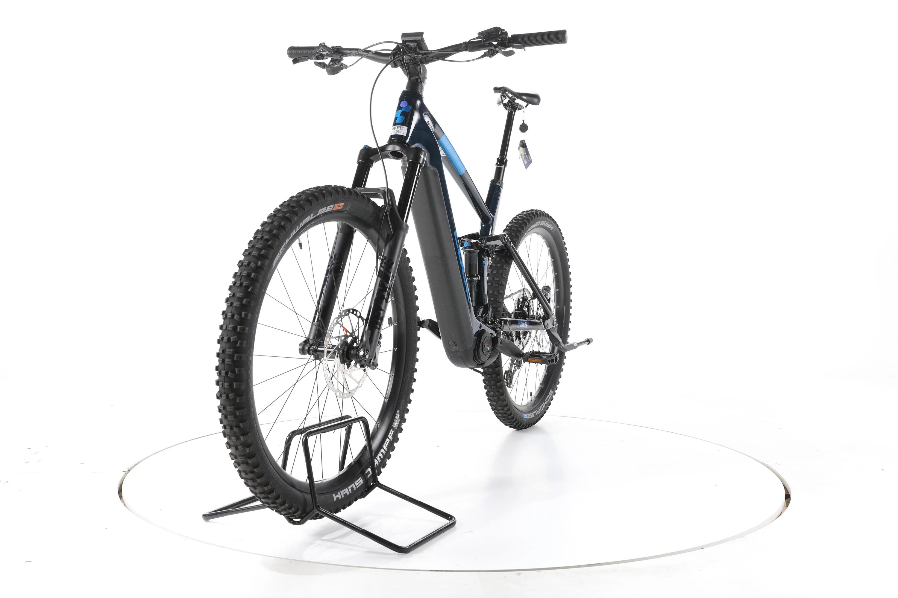 Second Life - Cube Stereo Hybrid 140 HPC SLX E-Bike Fully Carbon - Stan dobry 4/7
