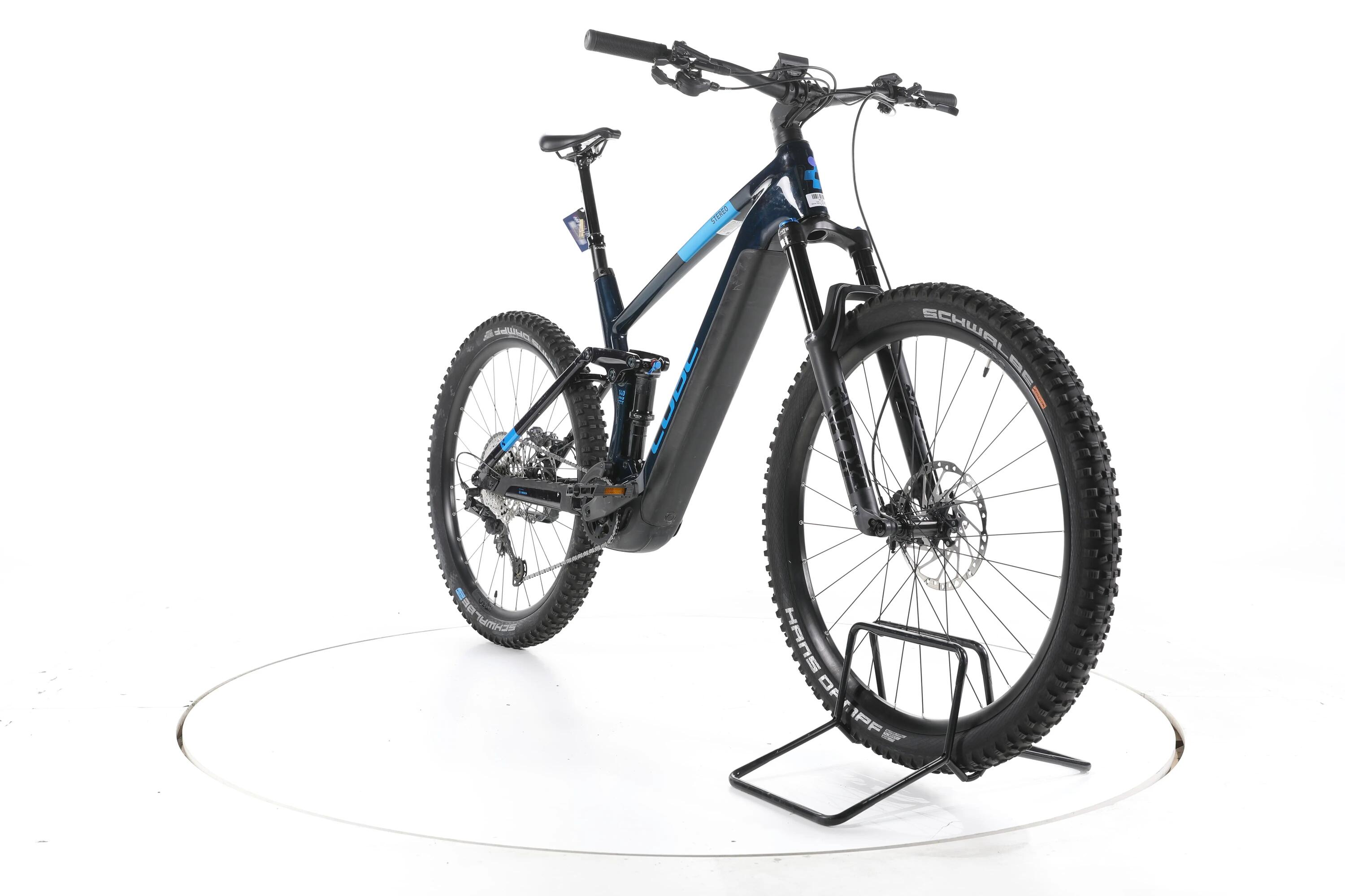 Second Life - Cube Stereo Hybrid 140 HPC SLX E-Bike Fully Carbon - Stan dobry 3/7