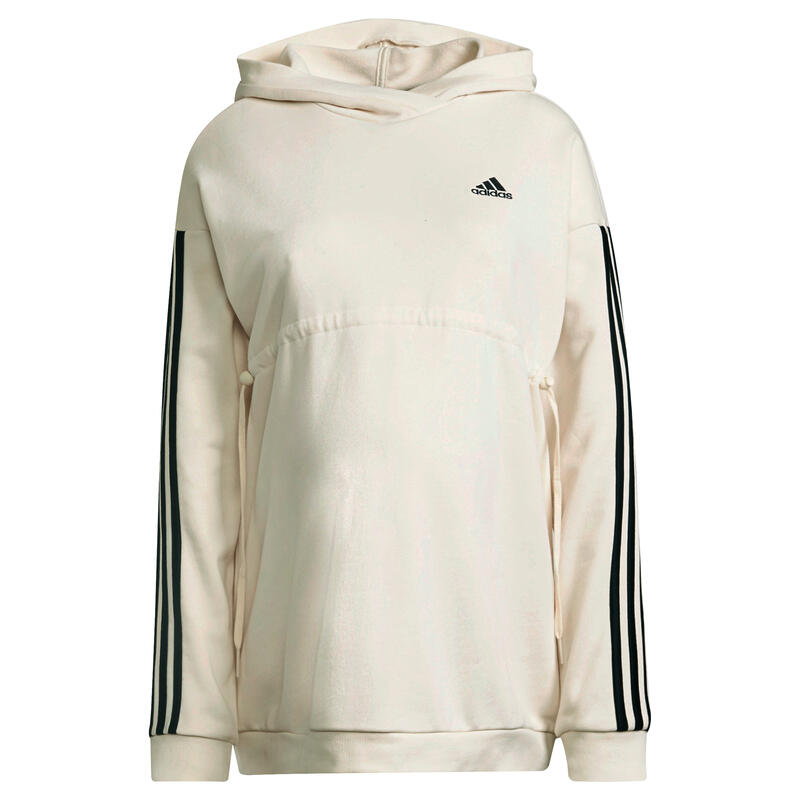 Sudadera de maternidad para mujer adidas Essentials Cotton 3-Stripes