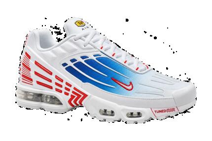 Chaussures running homme Tuned Air dégradé Air Max Plus 3 bleu