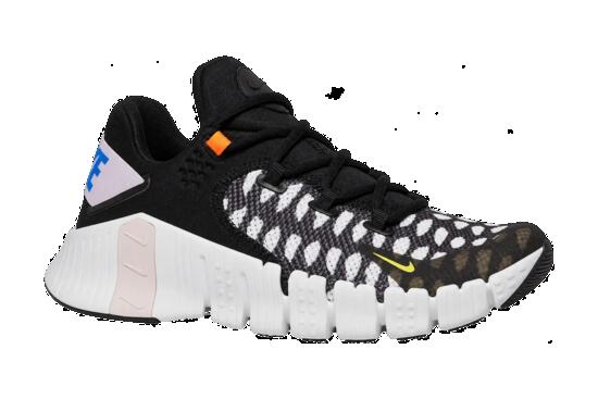 Zapatilla hombre entrenamiento estampada Nike Free Metcon 4 negro-blanco