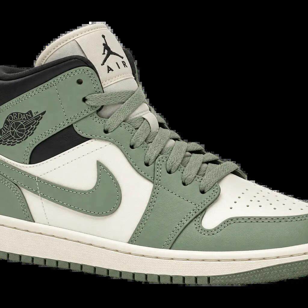 Damen - Sneaker - Mid-Top - Air Jordan 1 Mid Jade Smoke - Blau