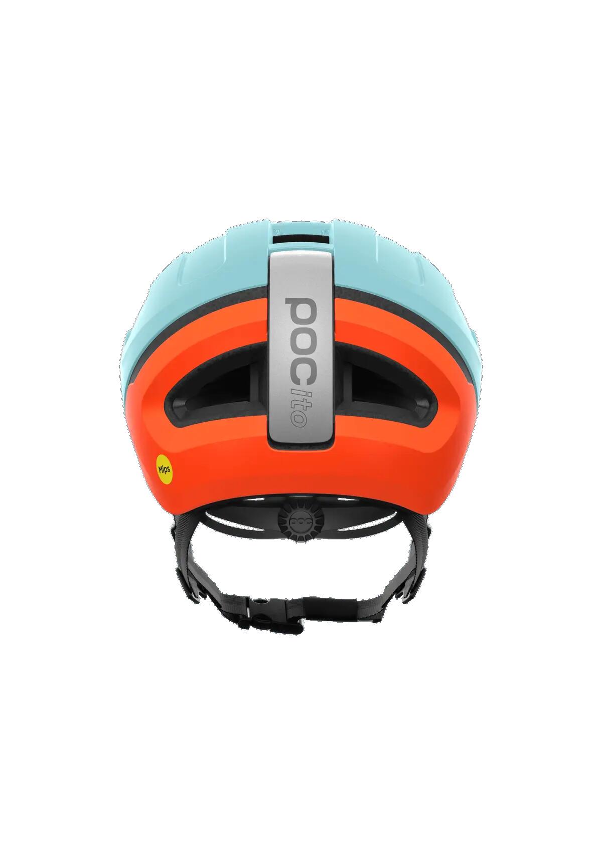 Casca copii POC POCito Omne Mips - Indicolite Blue Matt/Carnelian Orange Matt 4/4