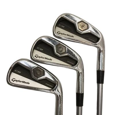 Taylormade cb forged ijzerset / 4-pw+gw / flex stiff / grafiet