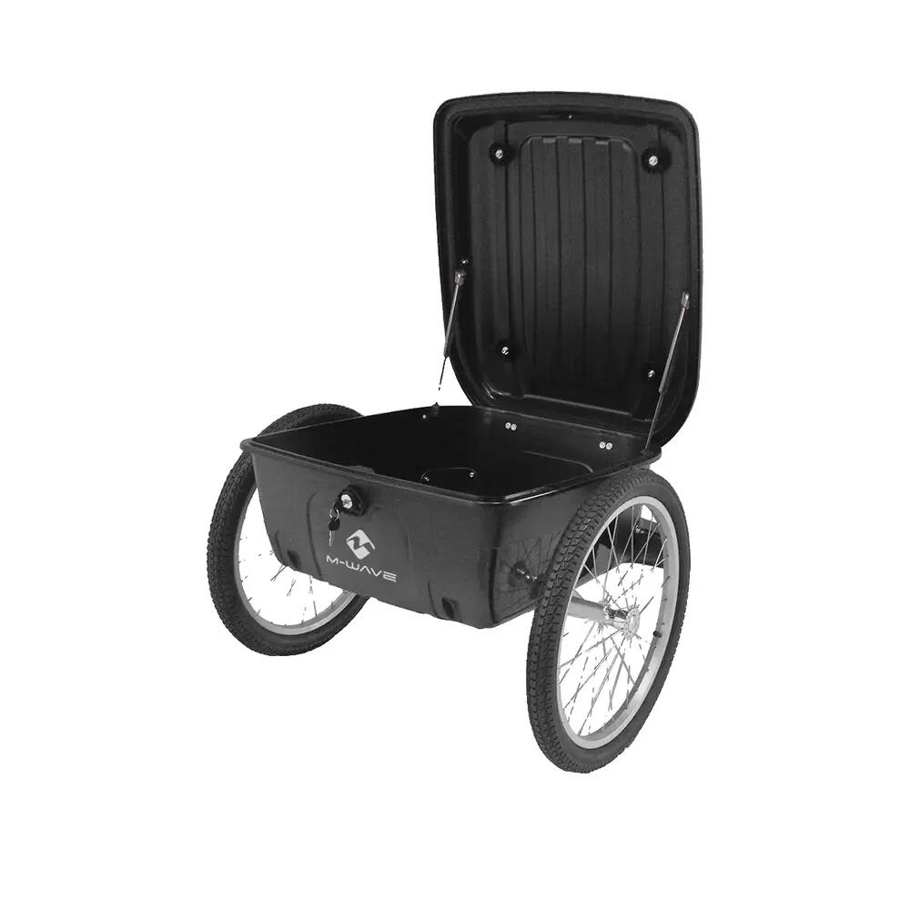 Bicicletta da città M-Wave Stalwart Carry Box Nero 2/6