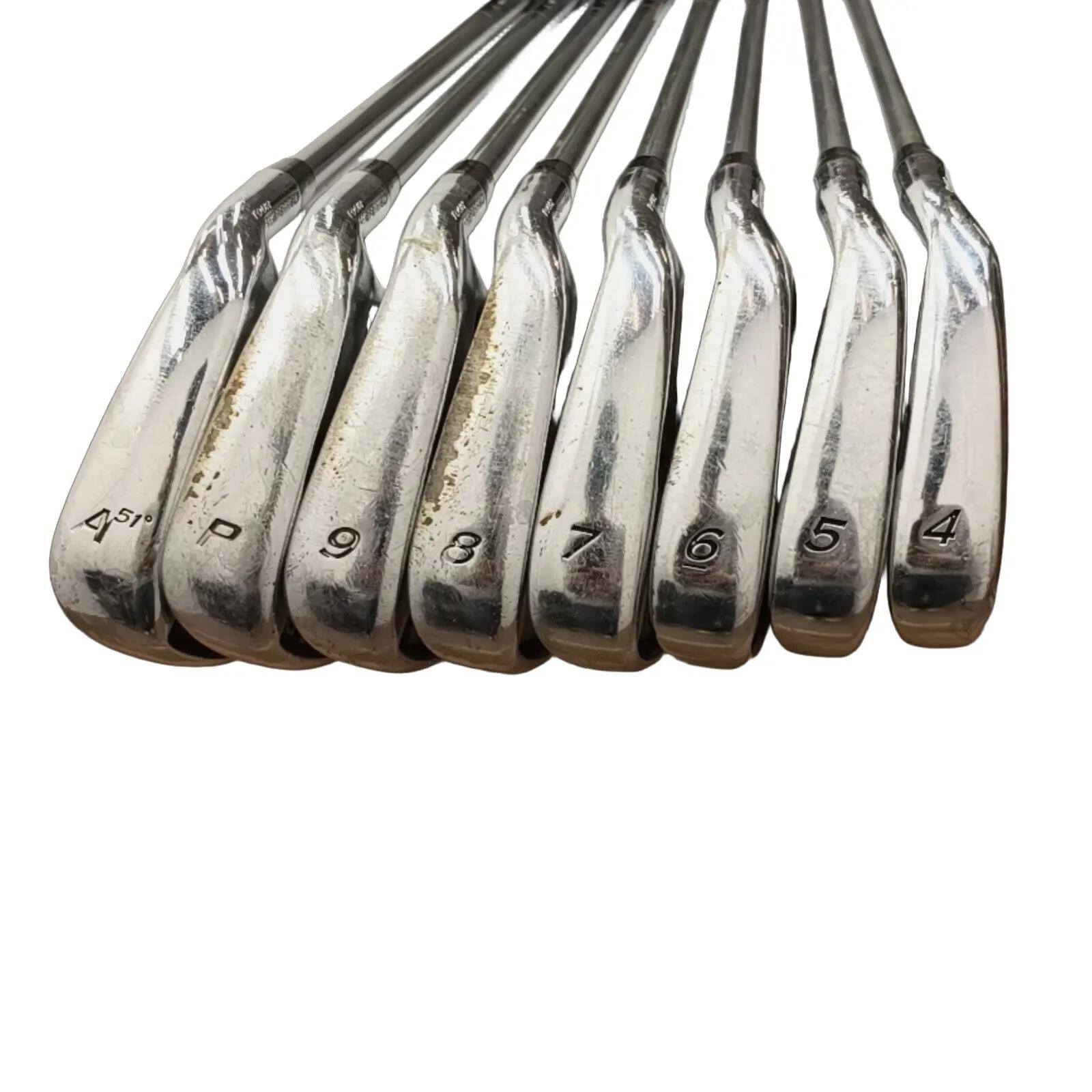 TaylorMade CB Forged IJzerset / 4-PW+GW / Flex Stiff / Grafiet 2/7