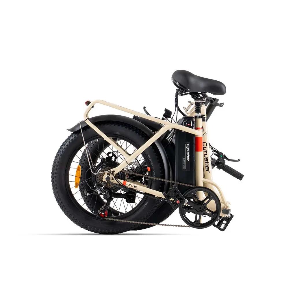 Bici elettrica pieghevole per adulti Loop: 20×3,0", 48V 10,4Ah 8/8