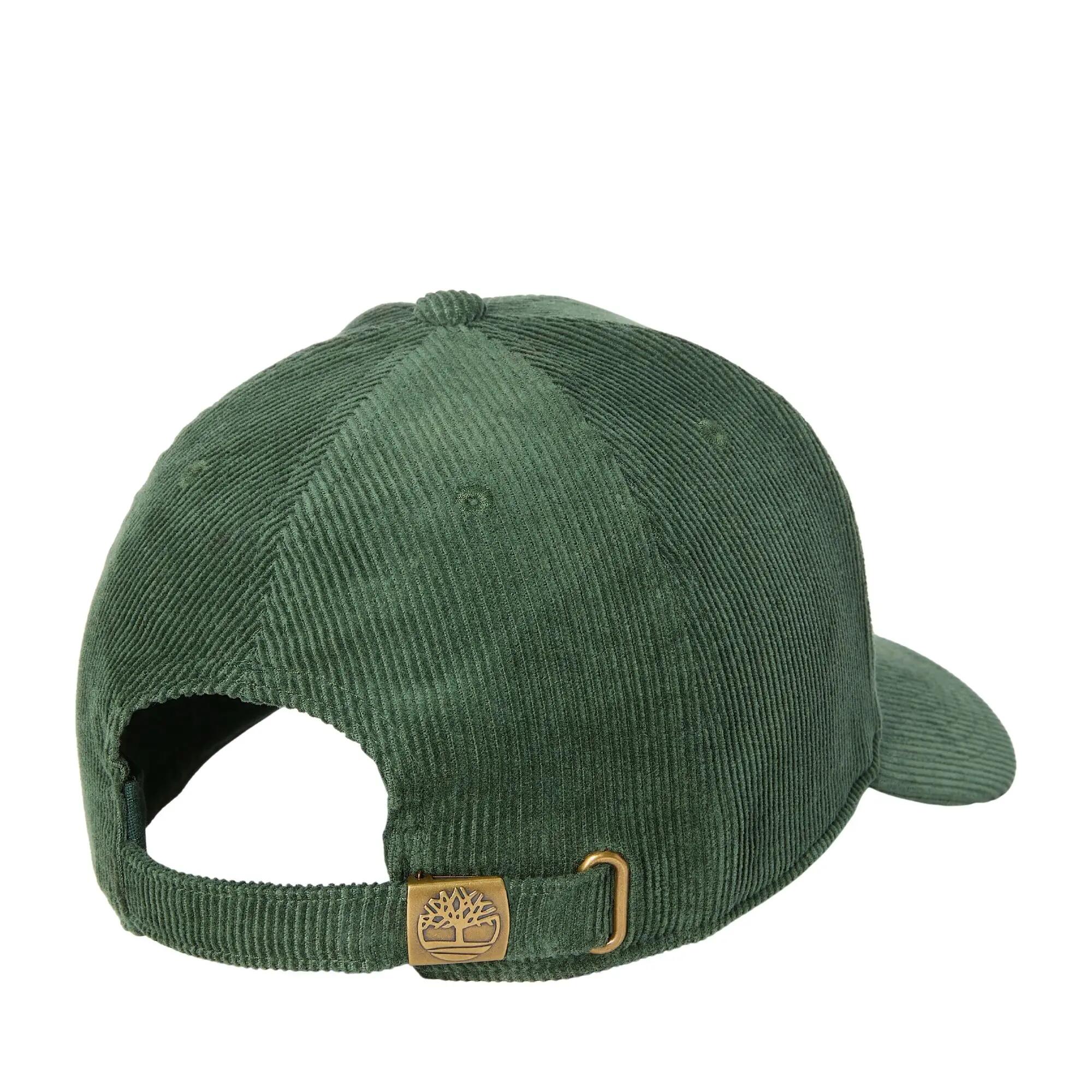 Timberland - Casquette de Baseball Homme en Velours Côtelé, Vert 2/3