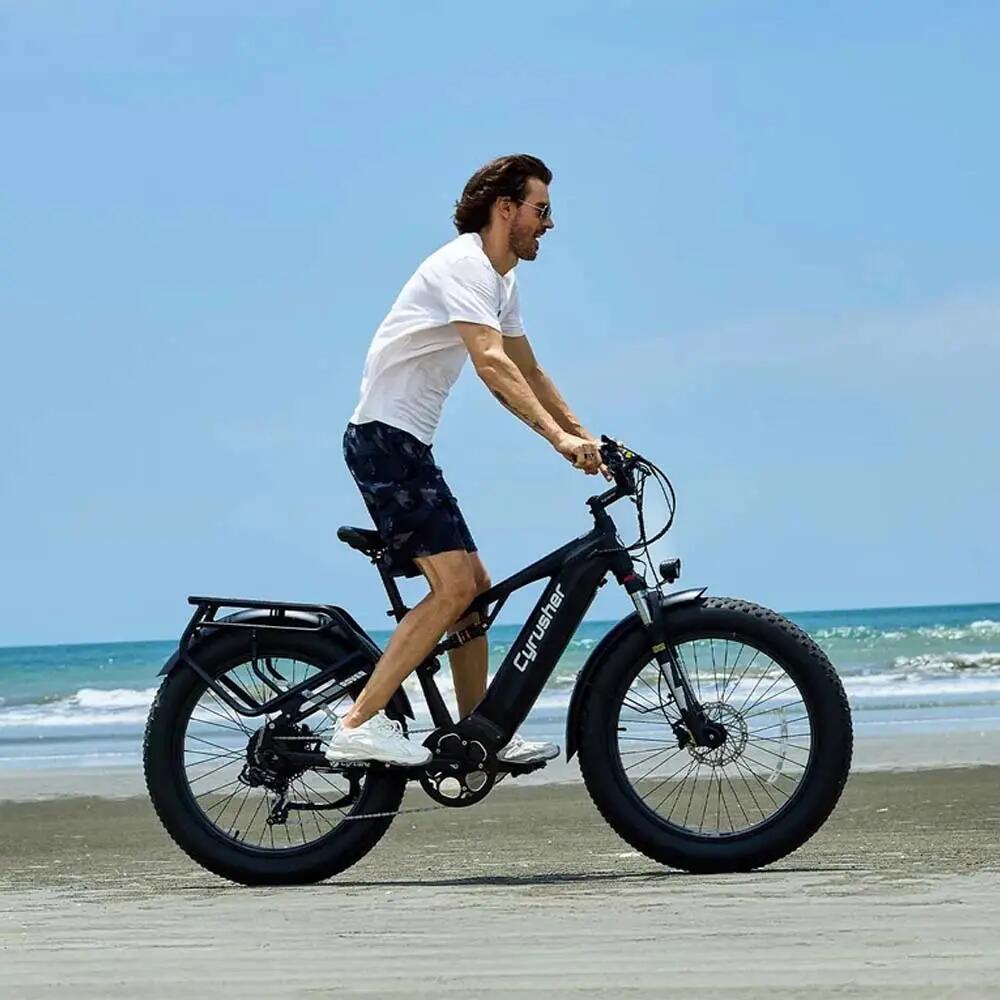 Bici elettrica per adulti Rover: pneumatico da 26", batteria da 52V 15,6Ah 4/8
