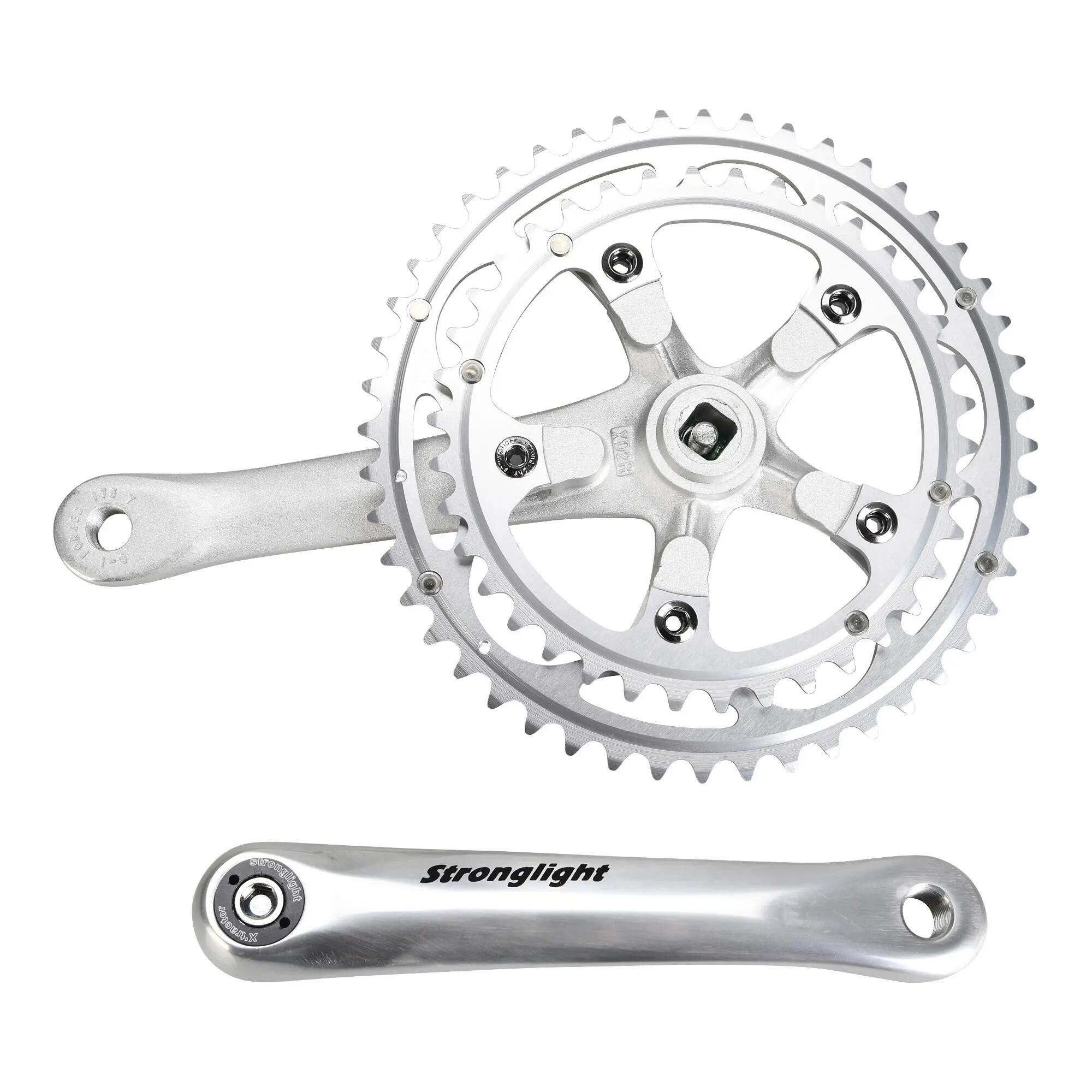 Pédalier route Stronglight Impact 170 mm 48-38 8V. 9-10V. 2/4