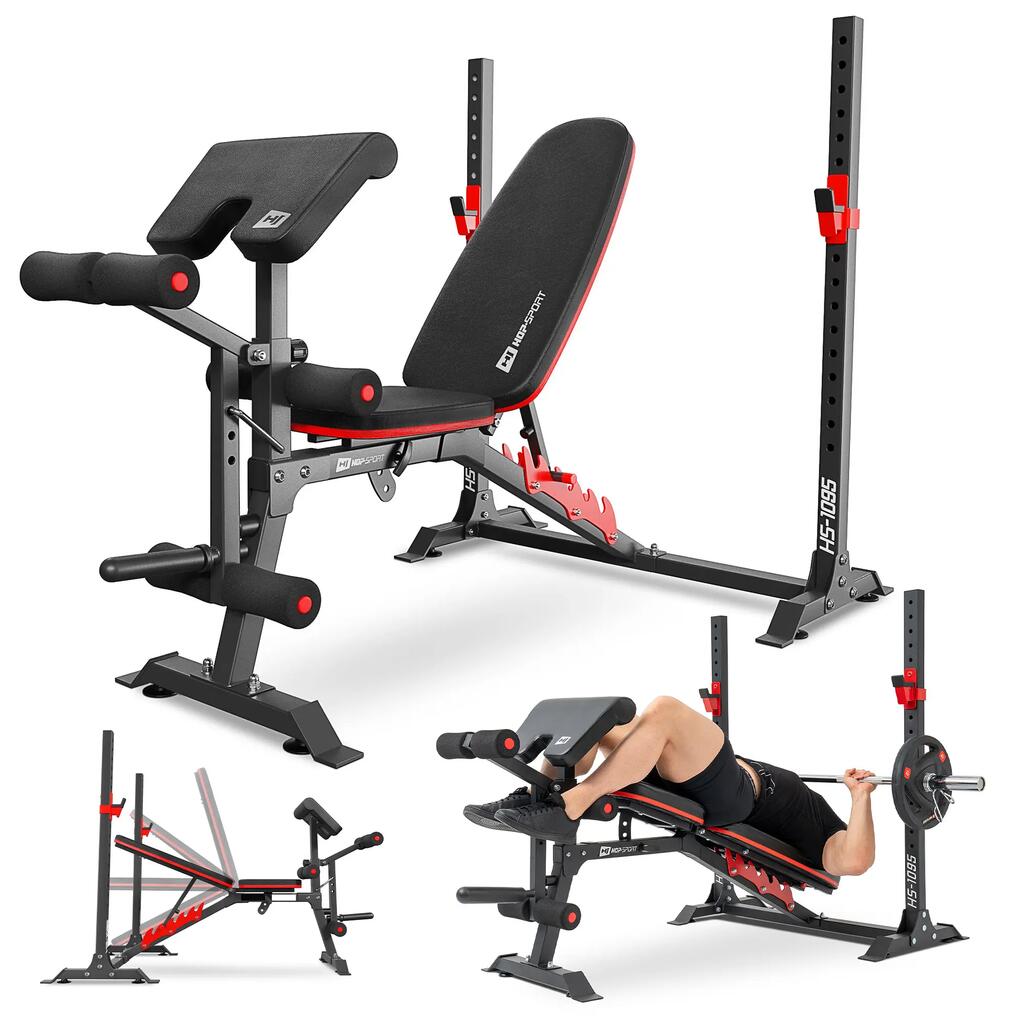 Фитнес пейка Hop-Sport HS-1095 с молитвена и стойки