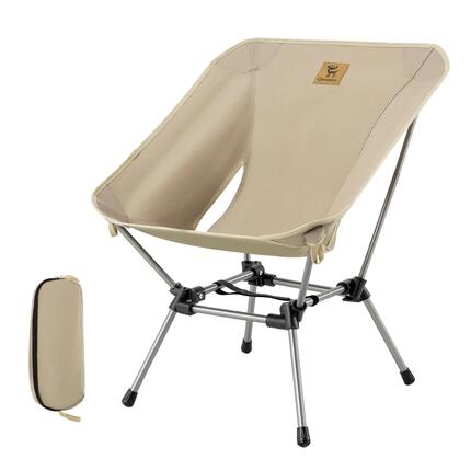 Qunature Campingstuhl bis 120 kg tragbarer Klappstuhl