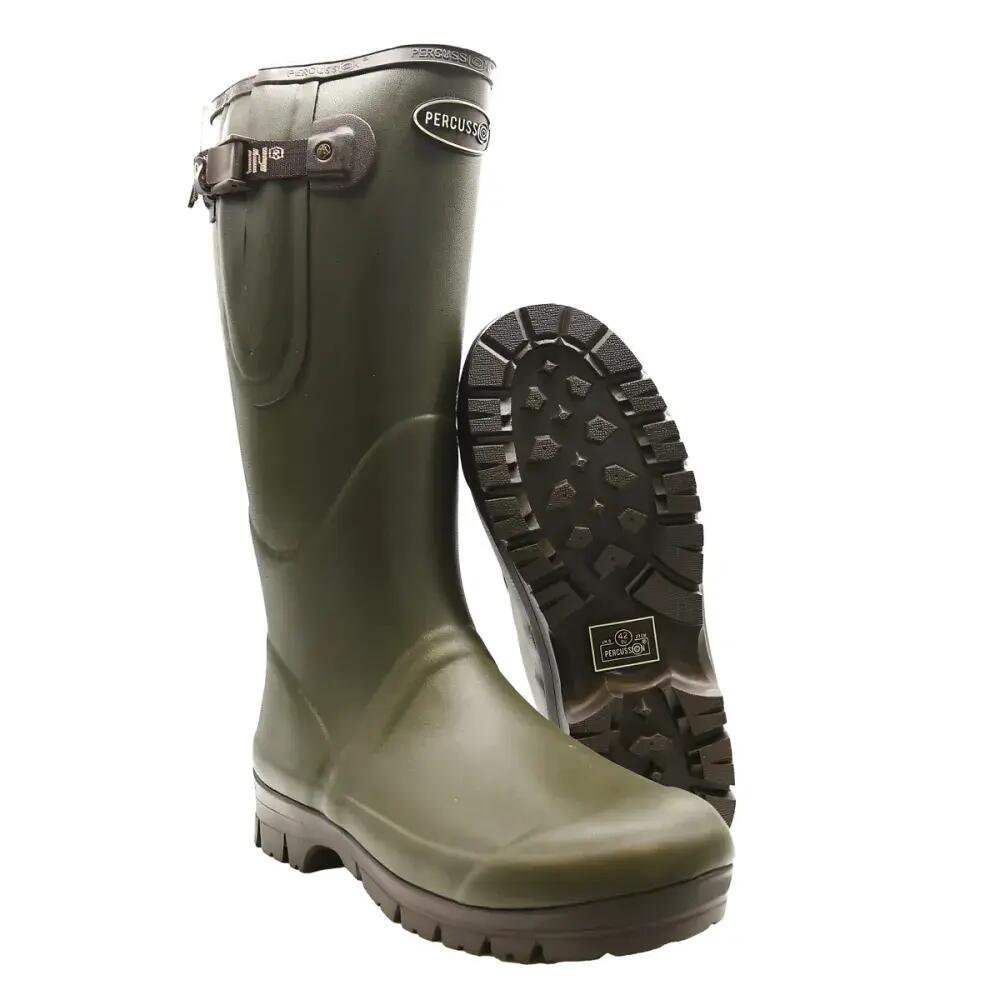 Bottes De Chasse Sologne Néoprène Percussion-48 7/9