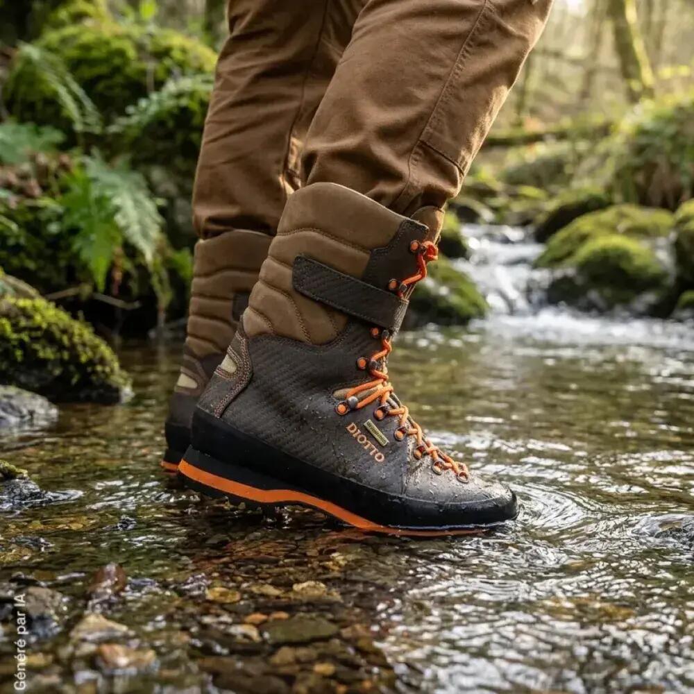 Botas de caña alta con piel nobuck, membrana WindTex®, suela Vibram Megagrip y c 1/5