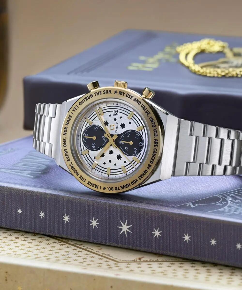 Timex Chronographe Montre Argent/Argent TW2Y75900 4/6