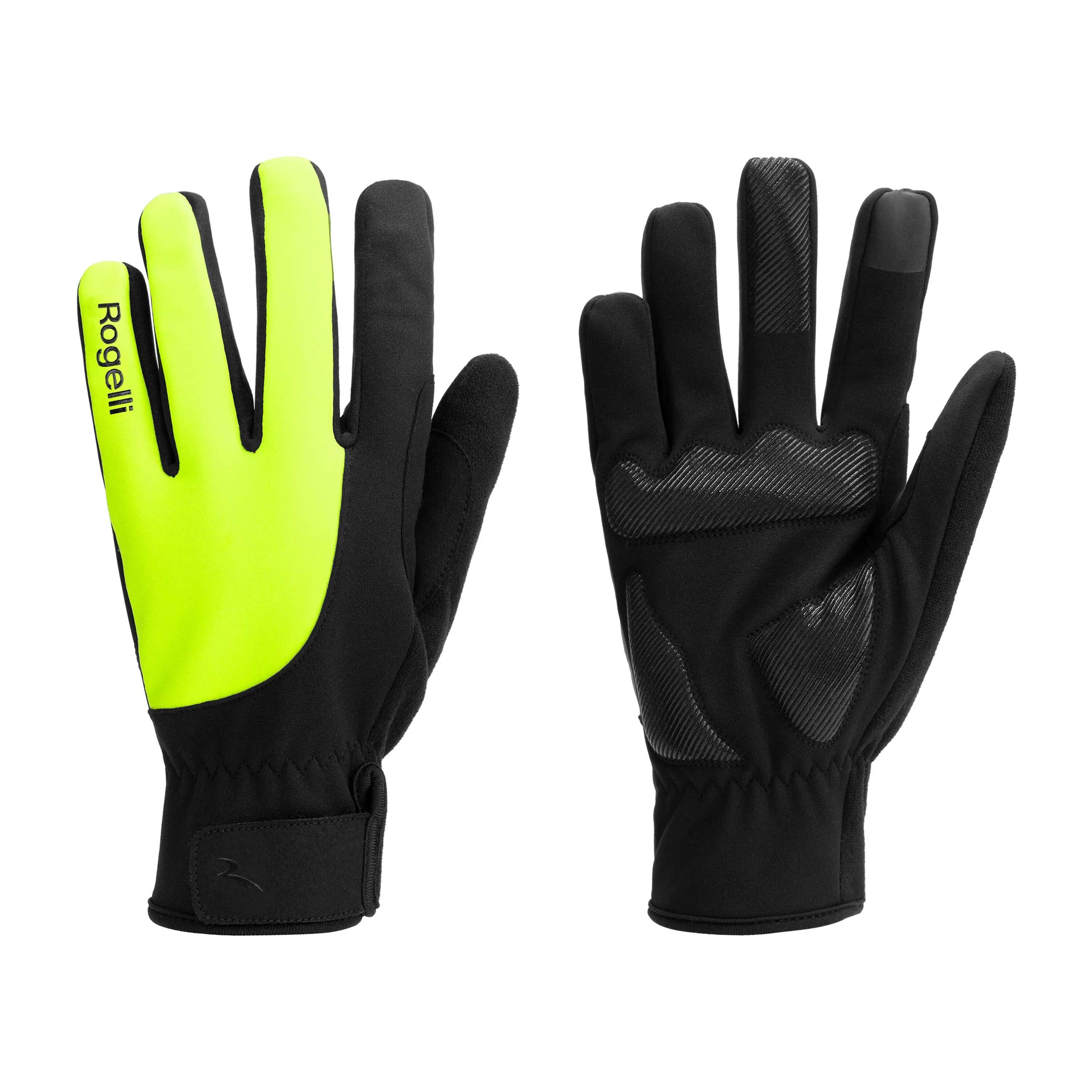 Fietshandschoenen Heren Core II Winter Winddicht Fluor 2/2