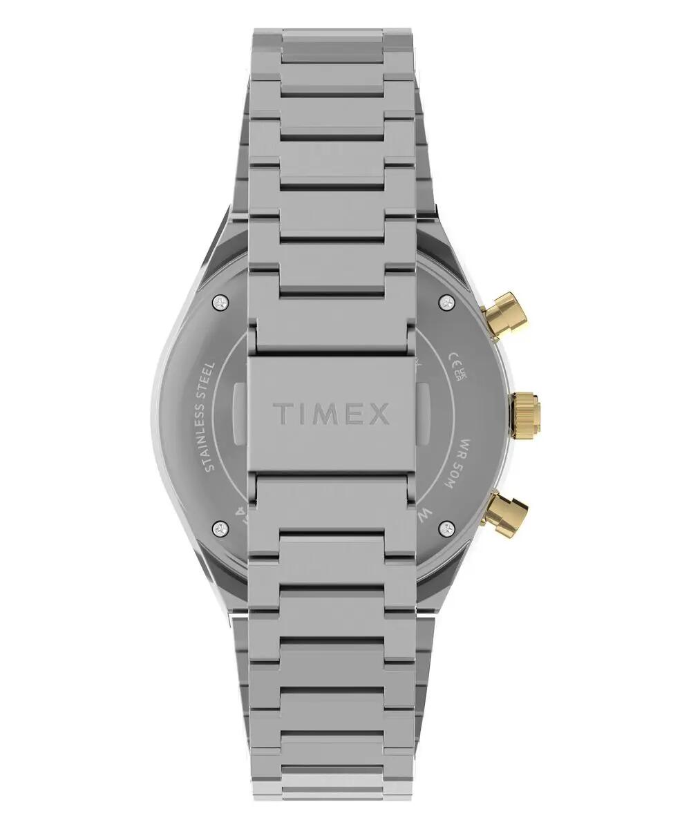 Timex Chronographe Montre Argent/Argent TW2Y75900 2/6