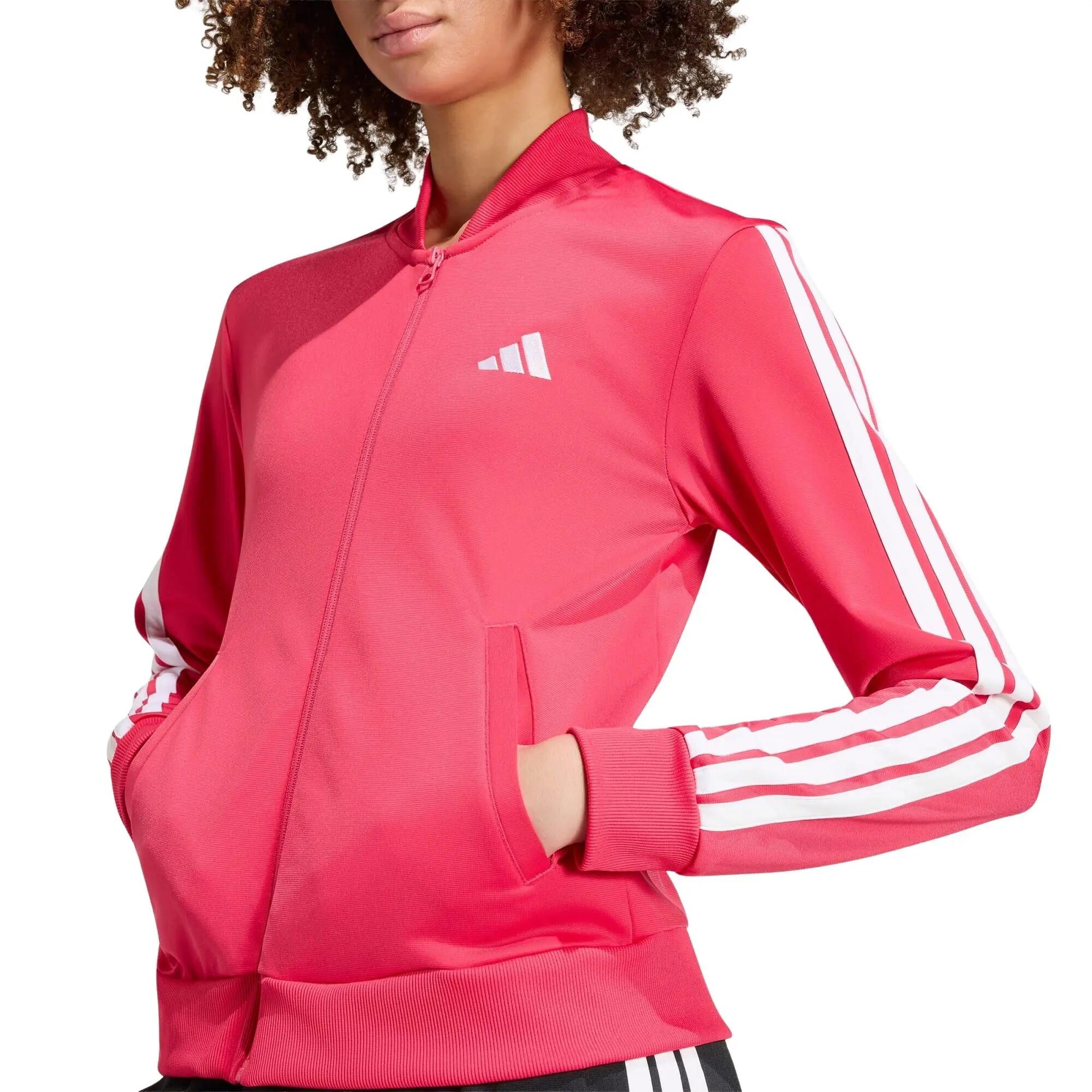 Adidas - Damski Dres Rozpinany Dayready, Różowy - S 4/7