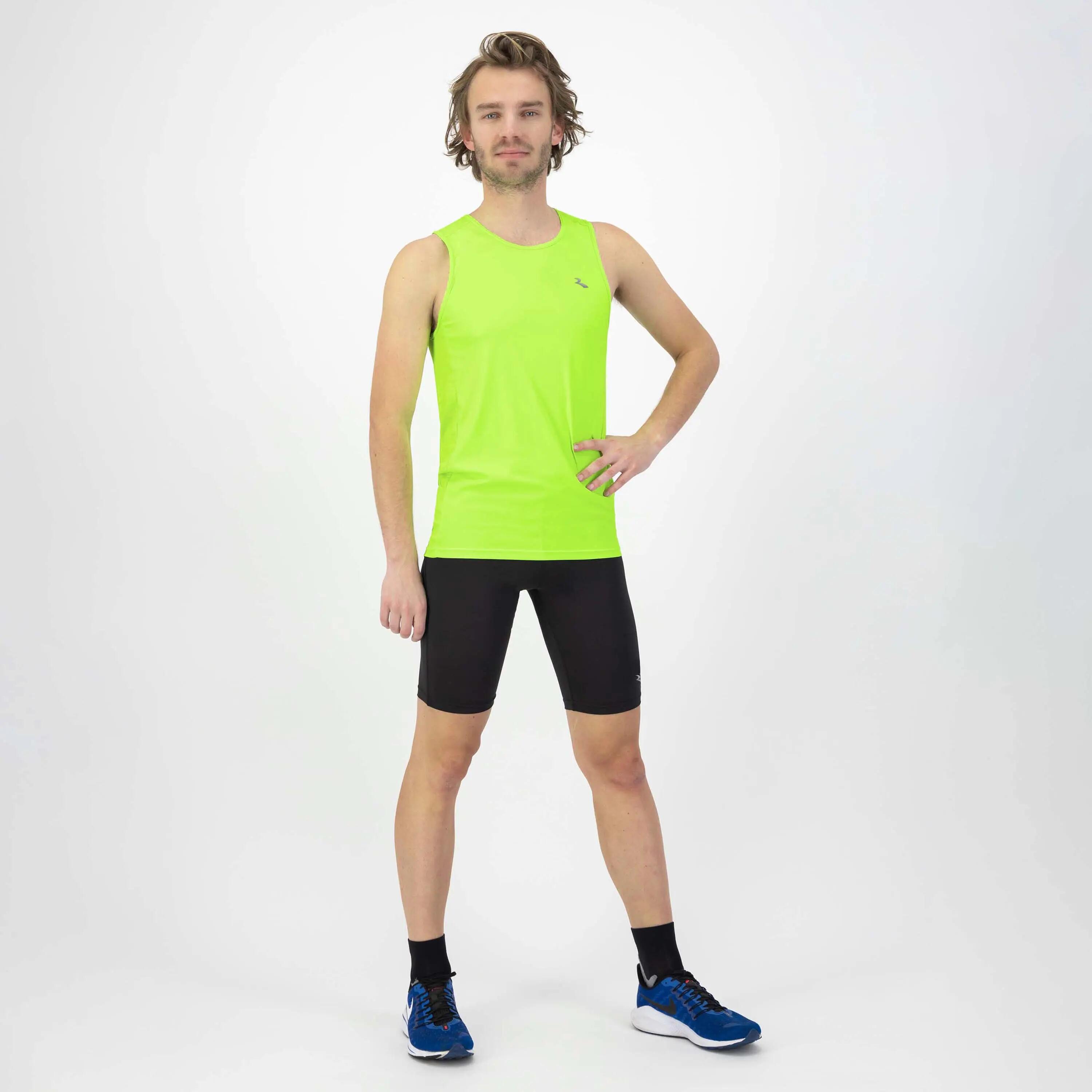 Hardloopsinglet Heren Ademend Mouwloos Hardloopshirt Core 5/7