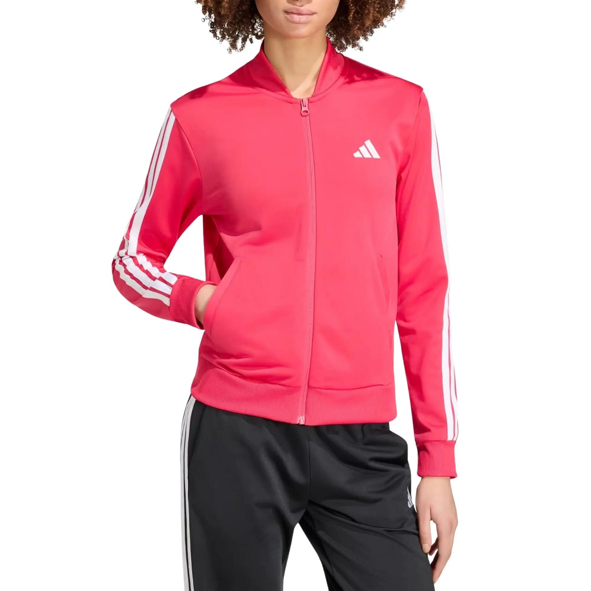 Adidas - Damski Dres Rozpinany Dayready, Różowy - S 2/7