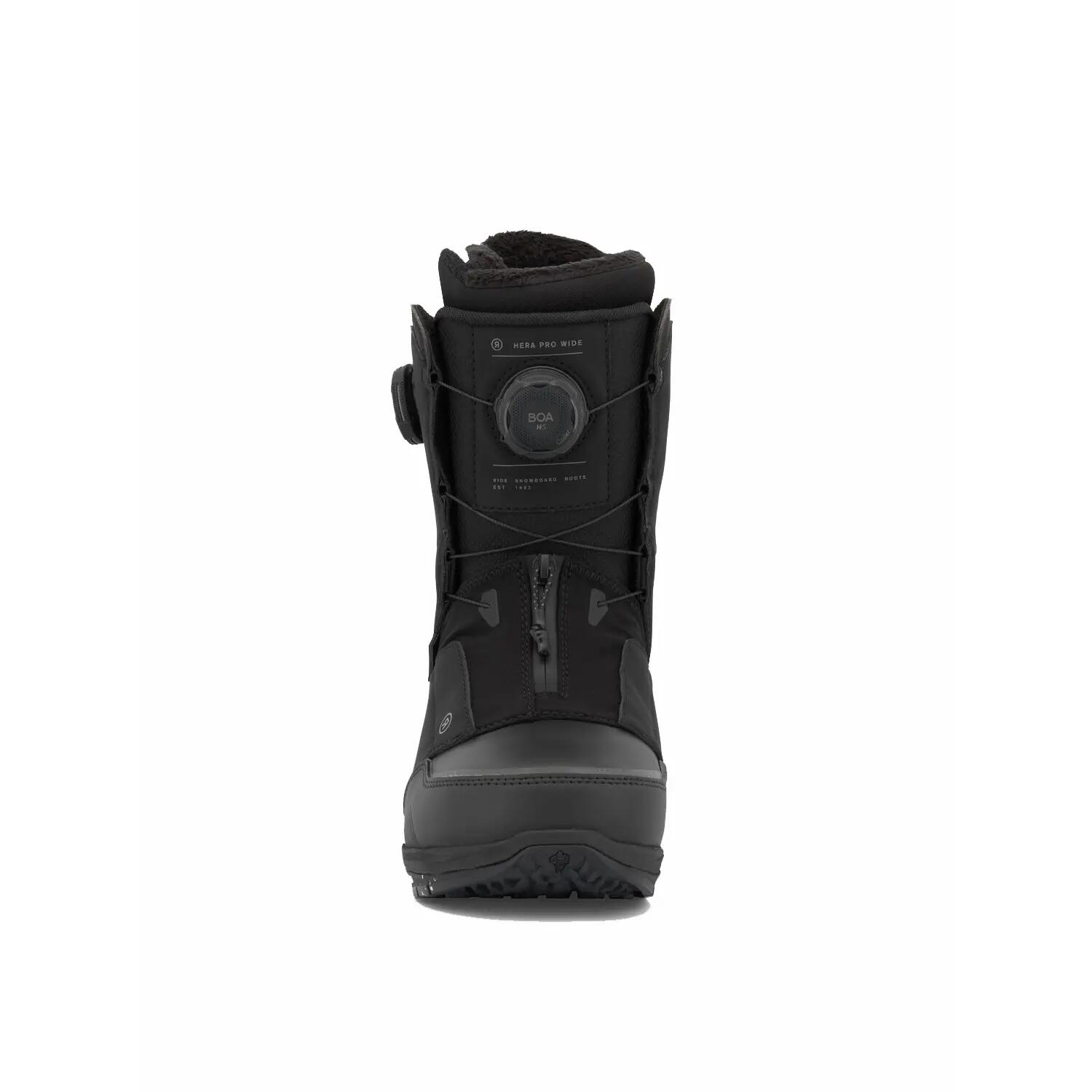 Boots De Snowboard Hera Pro Wide Black All Mountain Femme 3/4