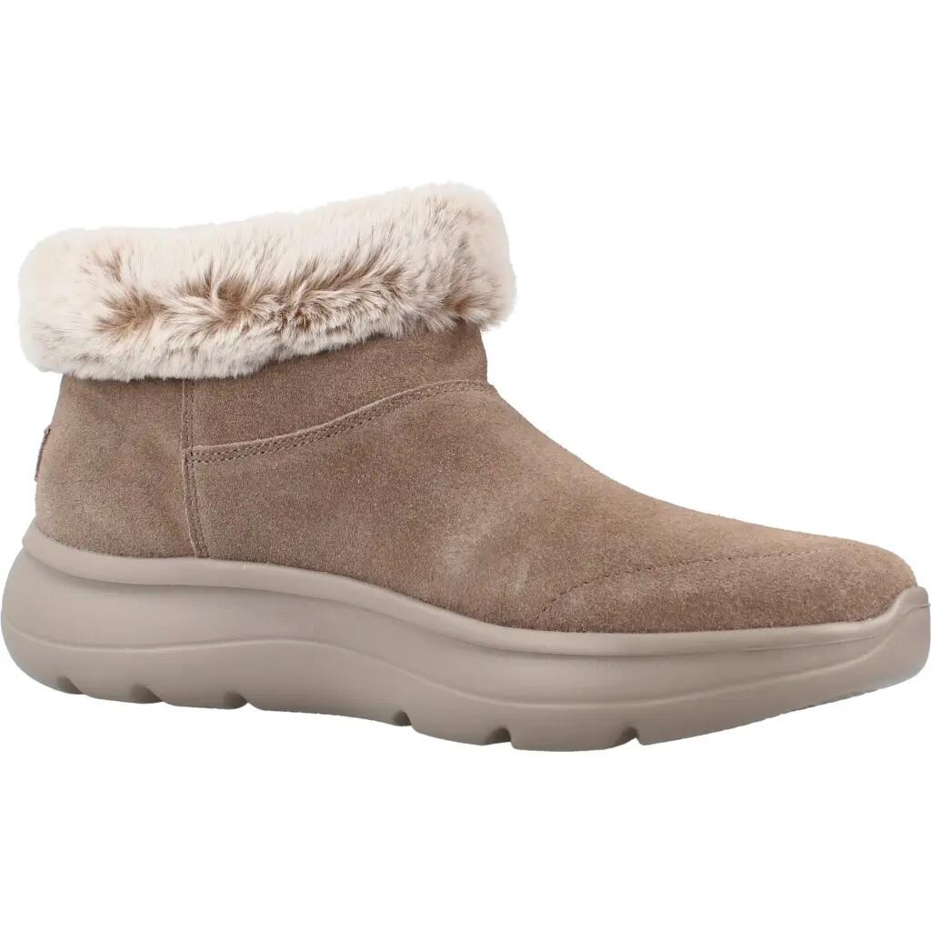 SKECHERS 144848S ON THE GO ENCORE SNOW Jasnobrązowy 5/5