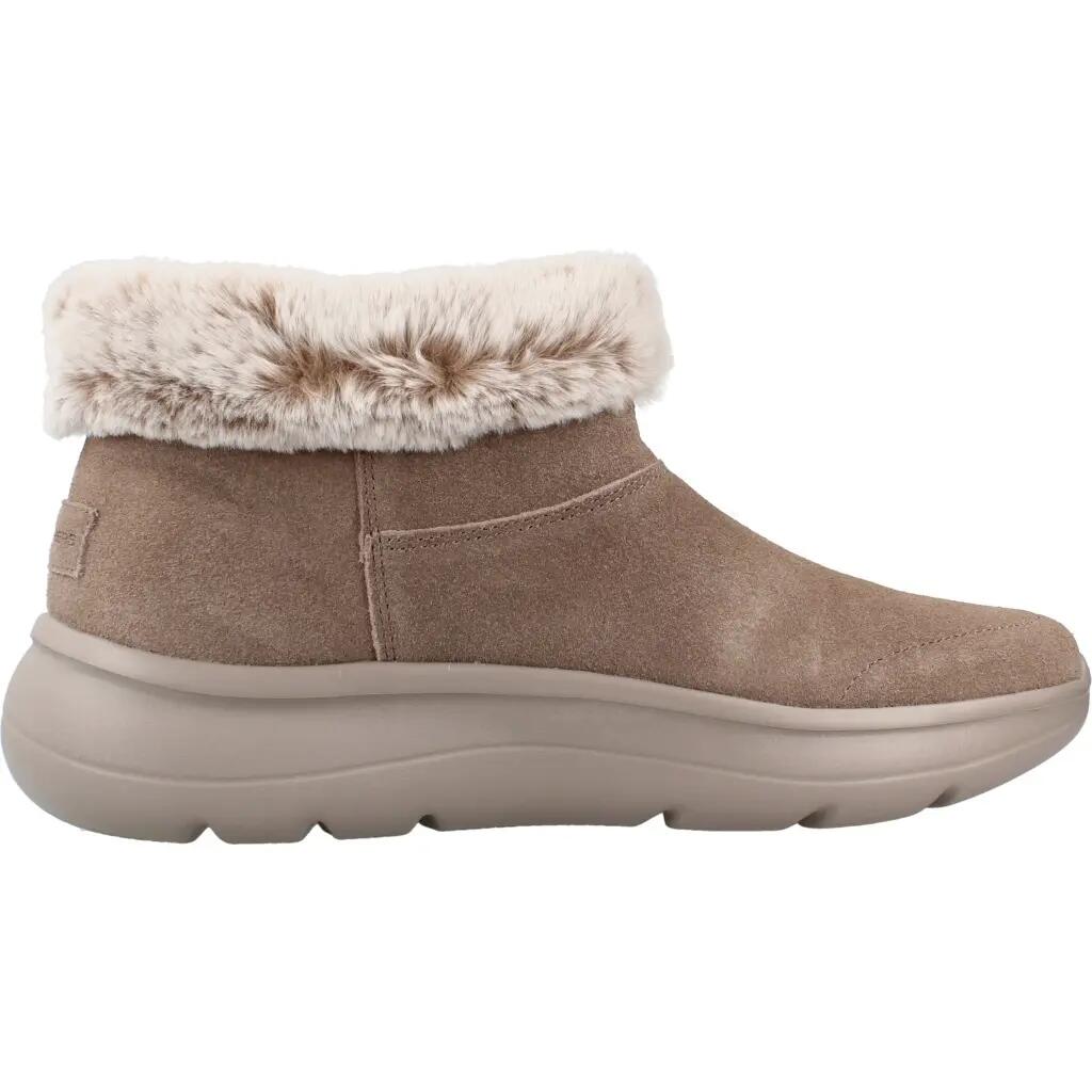 SKECHERS 144848S ON THE GO ENCORE SNOW Jasnobrązowy 4/5