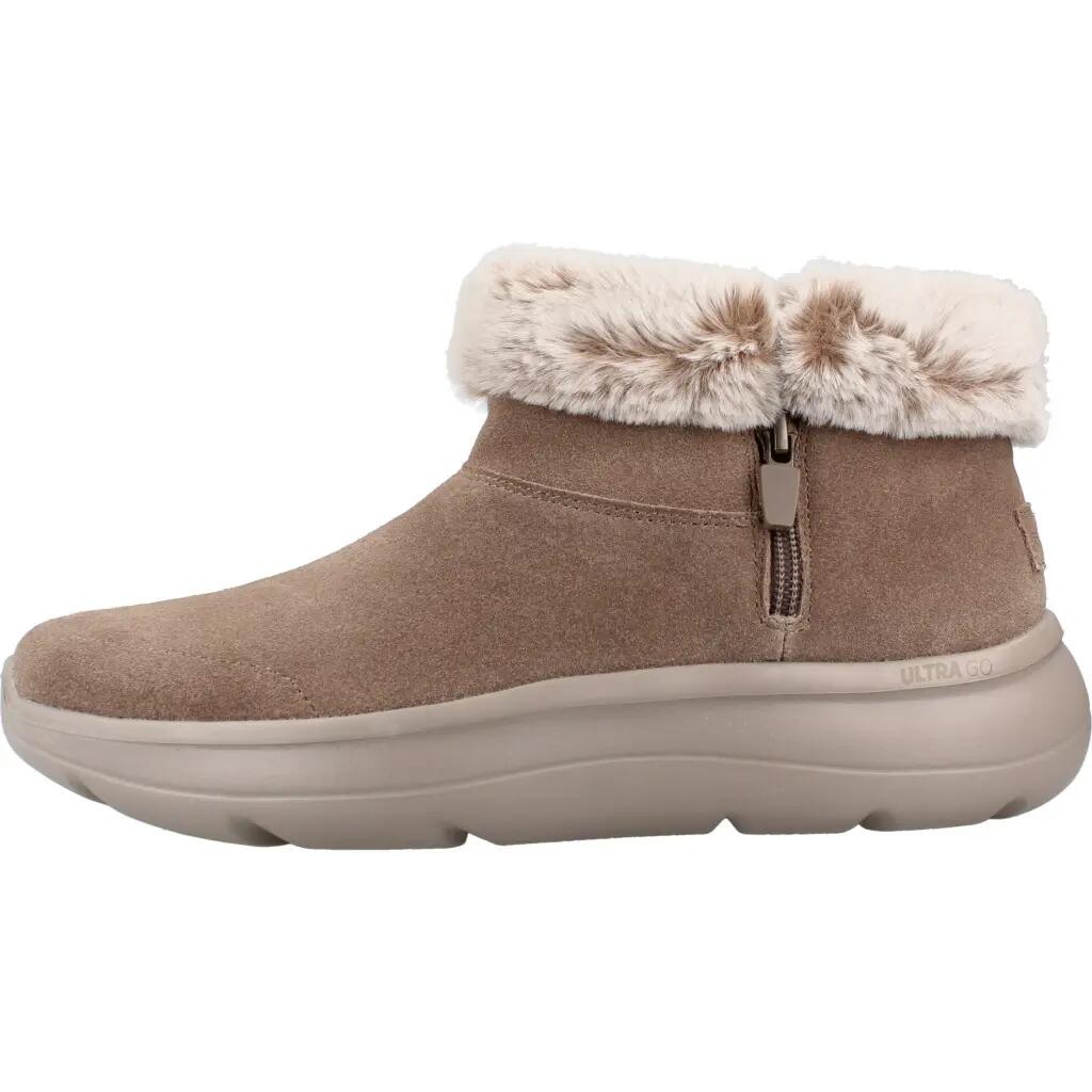 SKECHERS 144848S ON THE GO ENCORE SNOW Jasnobrązowy 2/5