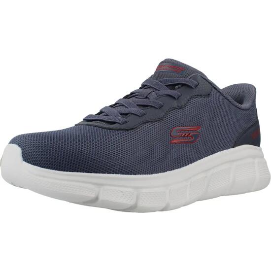 Zapatillas Skechers Bobs B Flex - Glacial Edge, Negro, Hombre