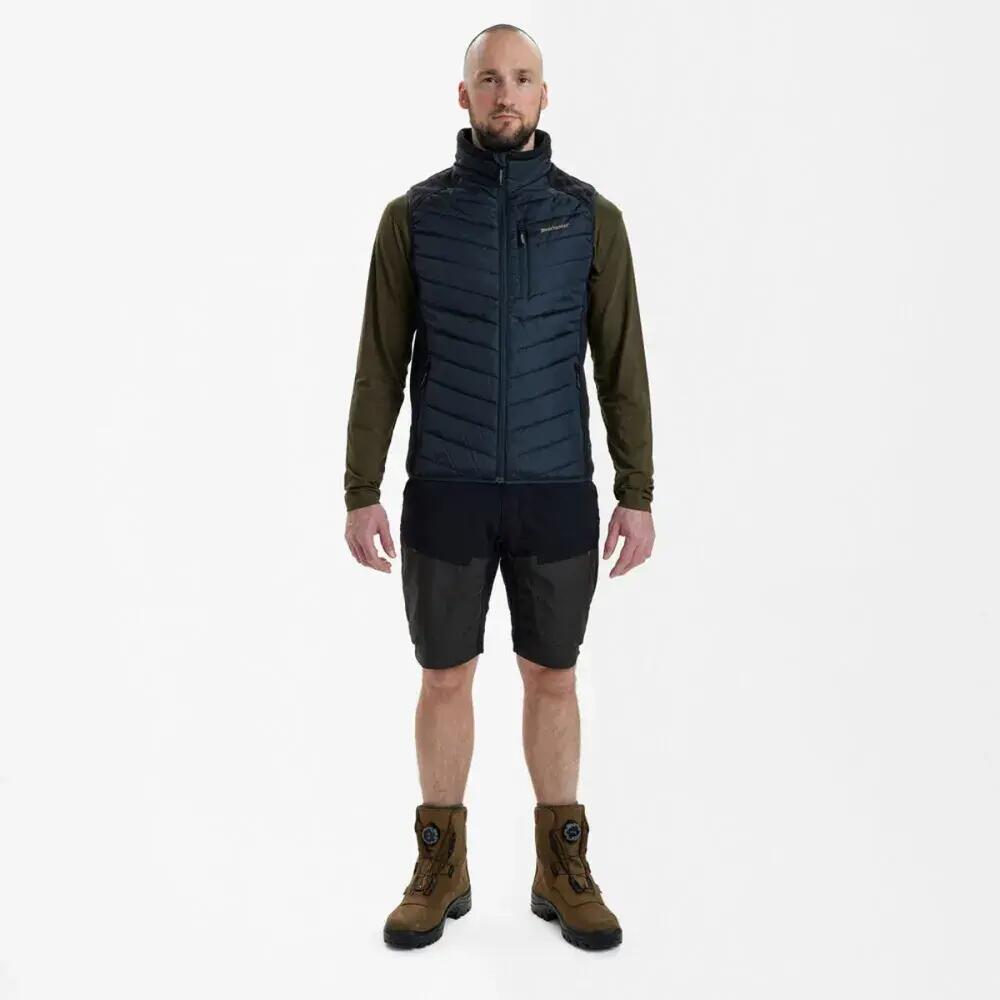 Gilet Moor matelassé - Dark Blue, isolant et extensible 5/5