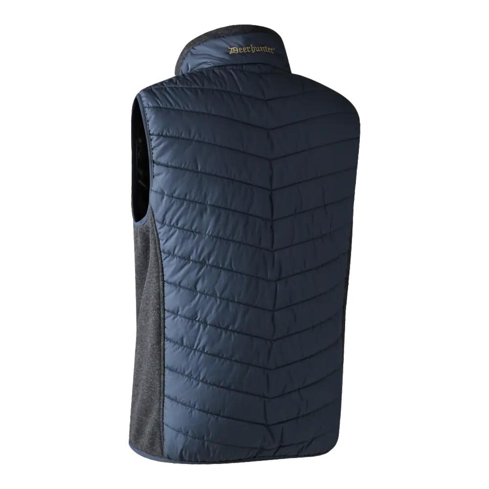 Gilet Moor matelassé - Dark Blue, isolant et extensible 2/5