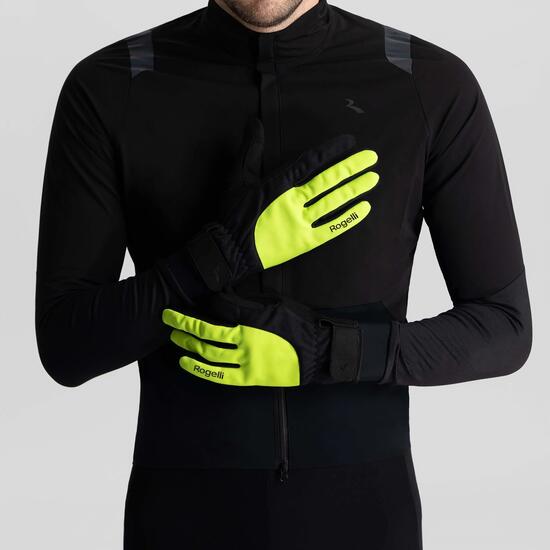 Fietshandschoenen Heren Core II Winter Winddicht Fluor