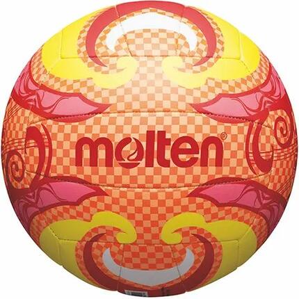 Ballon de volley-ball Molten V5B1502-O Couleur orange/jaune/rose
